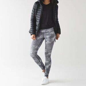 LULULEMON | Wunder Under Pant III Patterned Leggings | Sz. 10